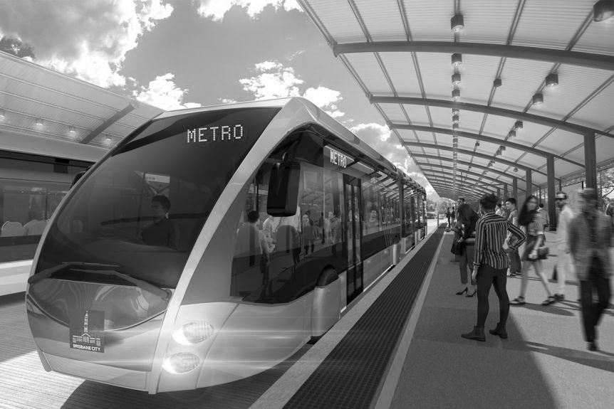 brisbane metro project government funded projects