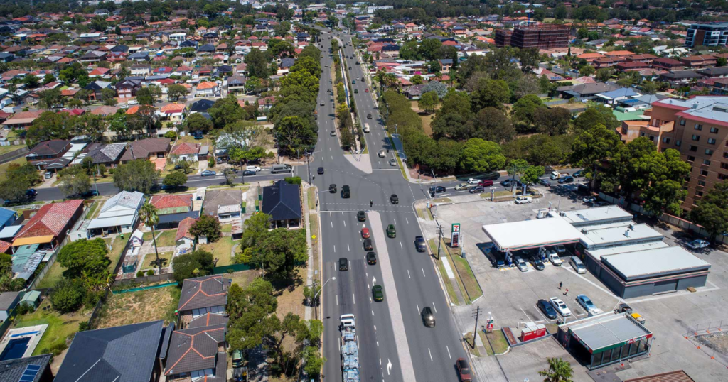 worked with ghd and tfnsw fja delivered concept design for stacey street highway upgrade project